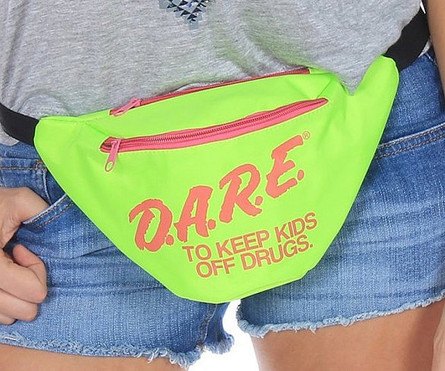 Nostalgic Neon Fanny Pack